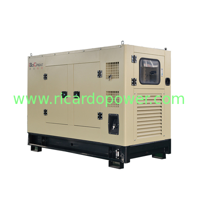 Silent 1500rpm/1800rpm Diesel Generator Low Noise Level ≤85dB(A)